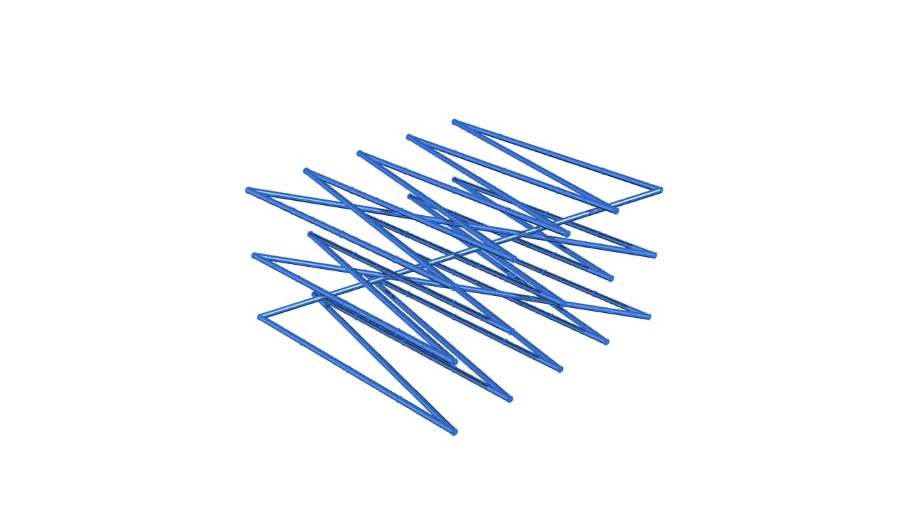 Level065 Octet truss (3D 立体トラス) — model