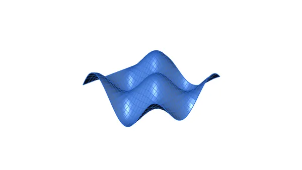 L017 GH-L017 — sin × cos の高さ場 NURBS 曲面