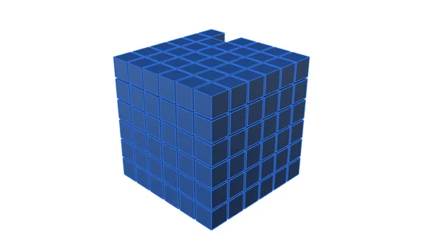 L021 GH-L021 — ランダム立方体フィールド (3D)