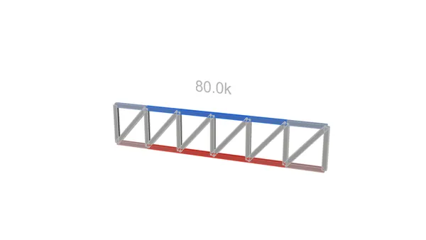 L089 GH-L089 — Pratt トラスの部材軸力 (静定)