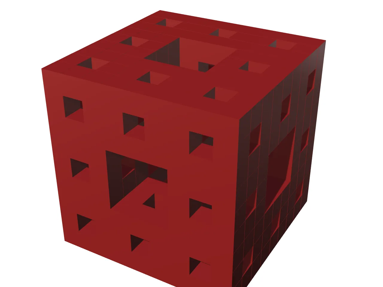 Level032 Menger Sponge