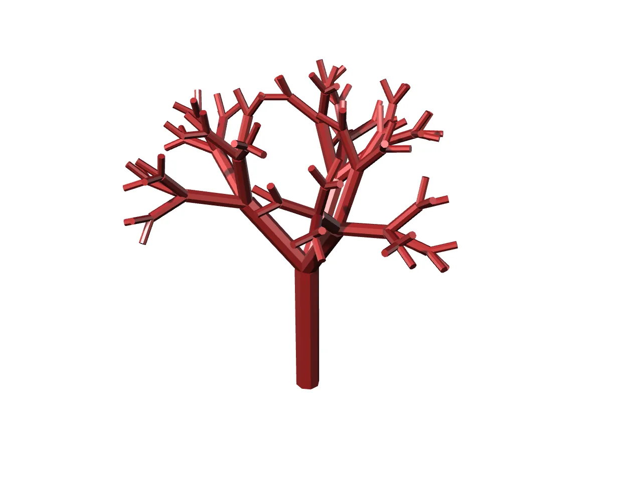 Level097 3D Fractal Tree