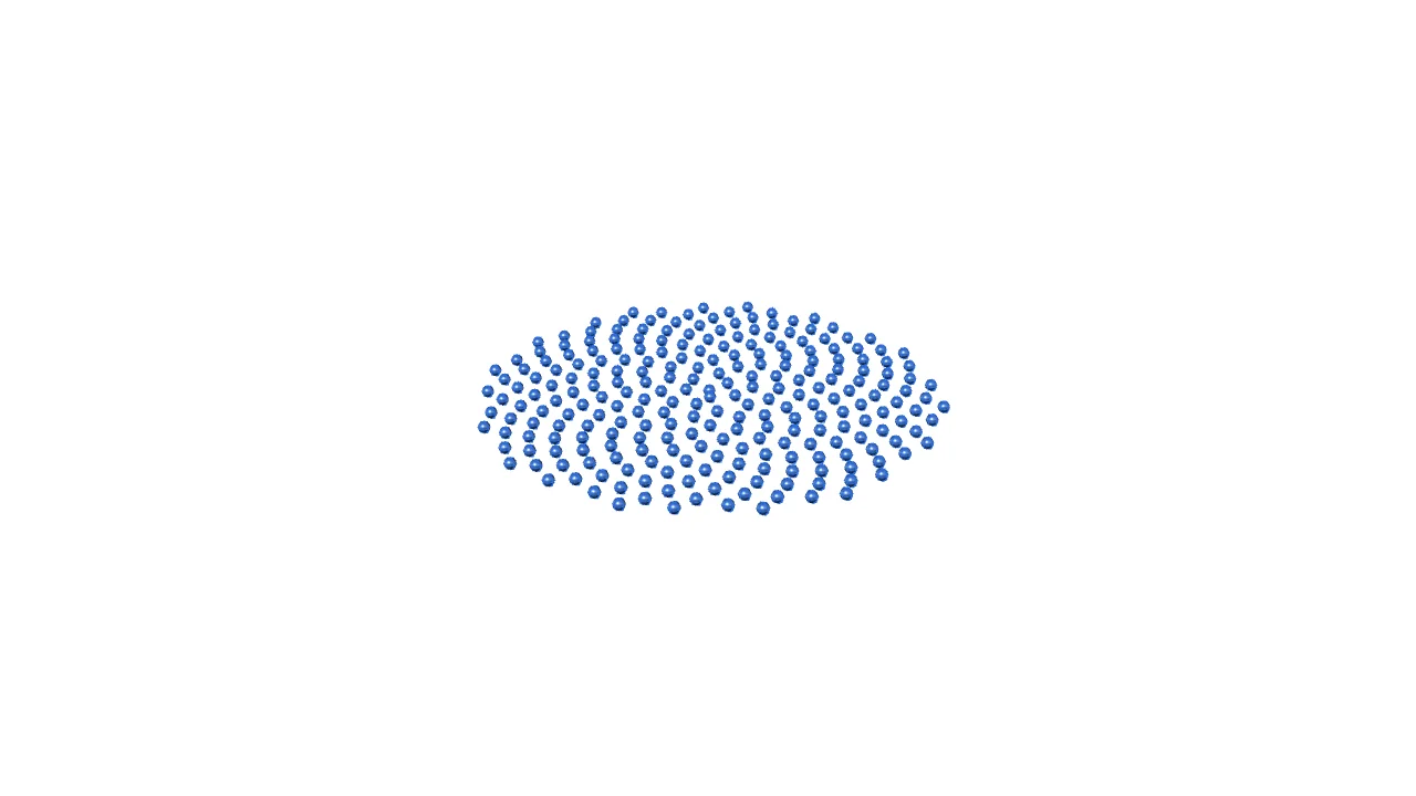 Level031 Phyllotaxis (黄金角配置) — model