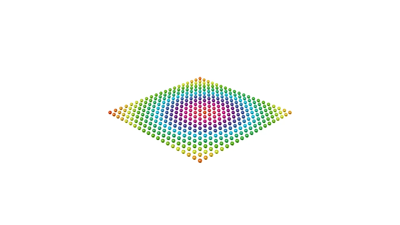 Level032 距離ヒートマップ (Gradient) — model